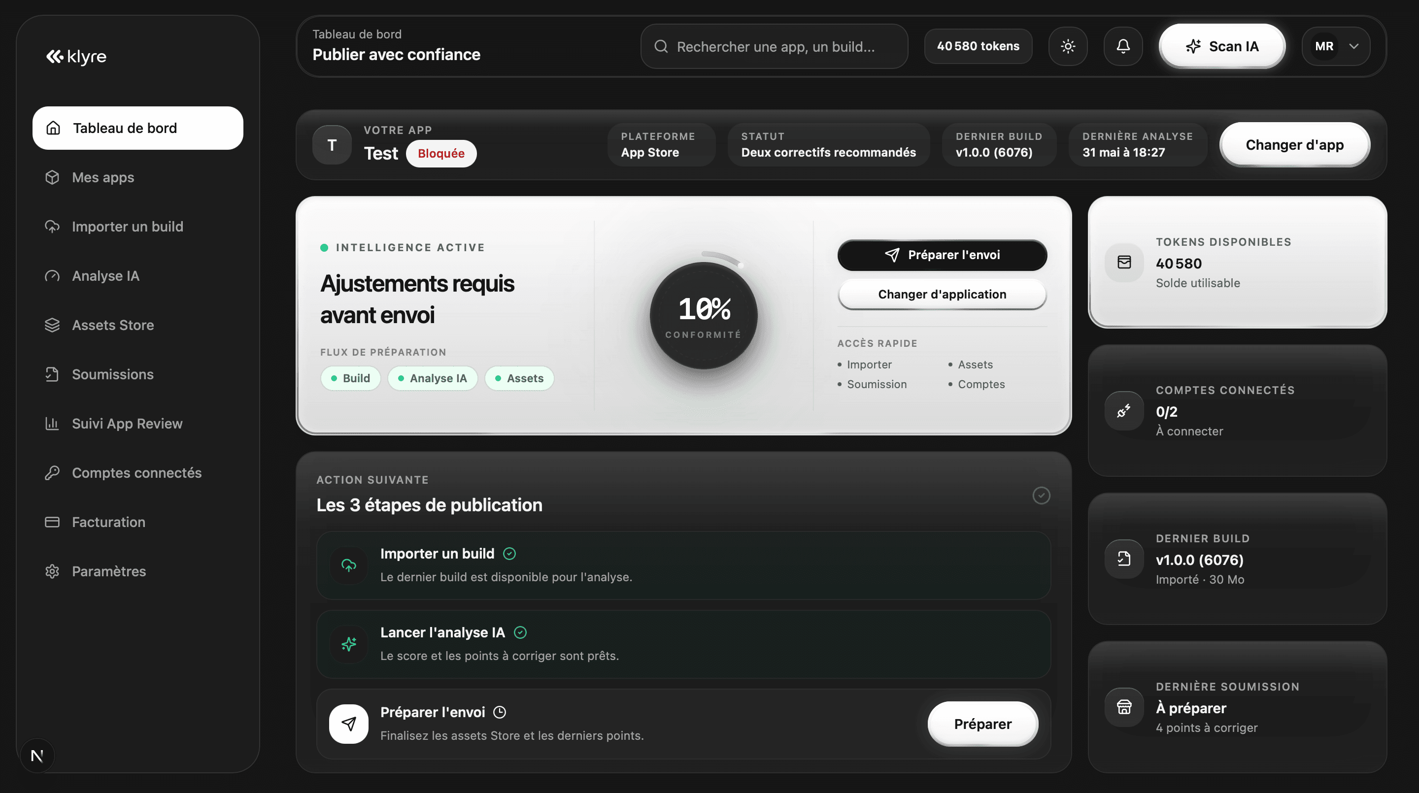 Klyre Dashboard